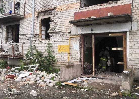 Взрыв газа в жилом доме в Кировской области