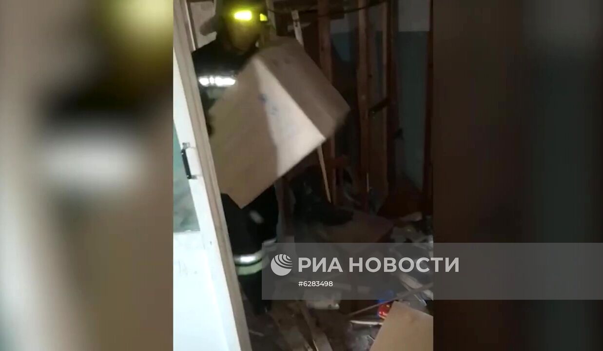 Взрыв газа в жилом доме в Кировской области