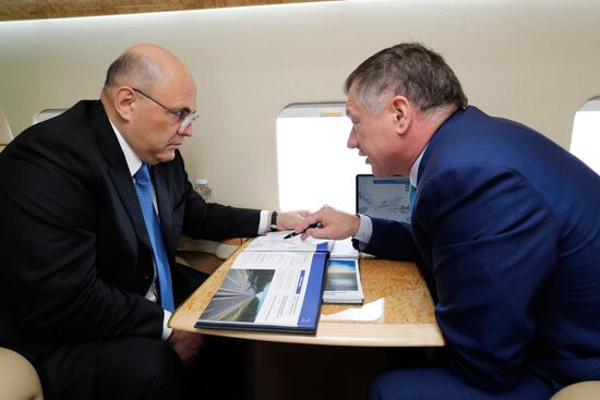 Рабочая поездка премьер-министра РФ М. Мишустина в ПФО. День второй