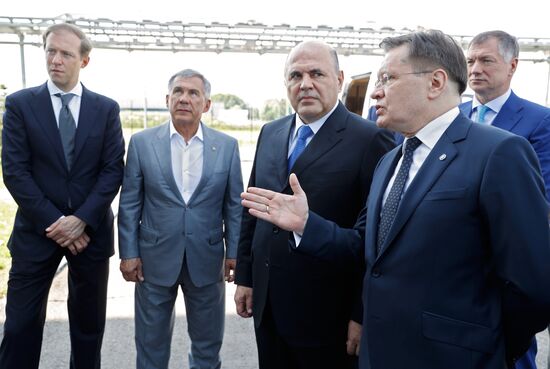 Рабочая поездка премьер-министра РФ М. Мишустина в ПФО. День второй