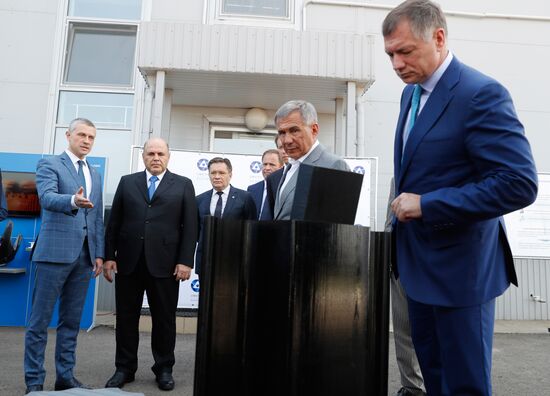 Рабочая поездка премьер-министра РФ М. Мишустина в ПФО. День второй