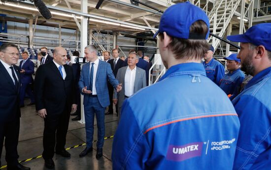 Рабочая поездка премьер-министра РФ М. Мишустина в ПФО. День второй