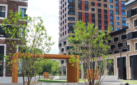 В Москве появился бульвар с кабинетами