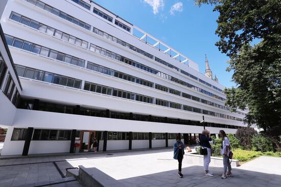 Реставрация дома Наркомфина 