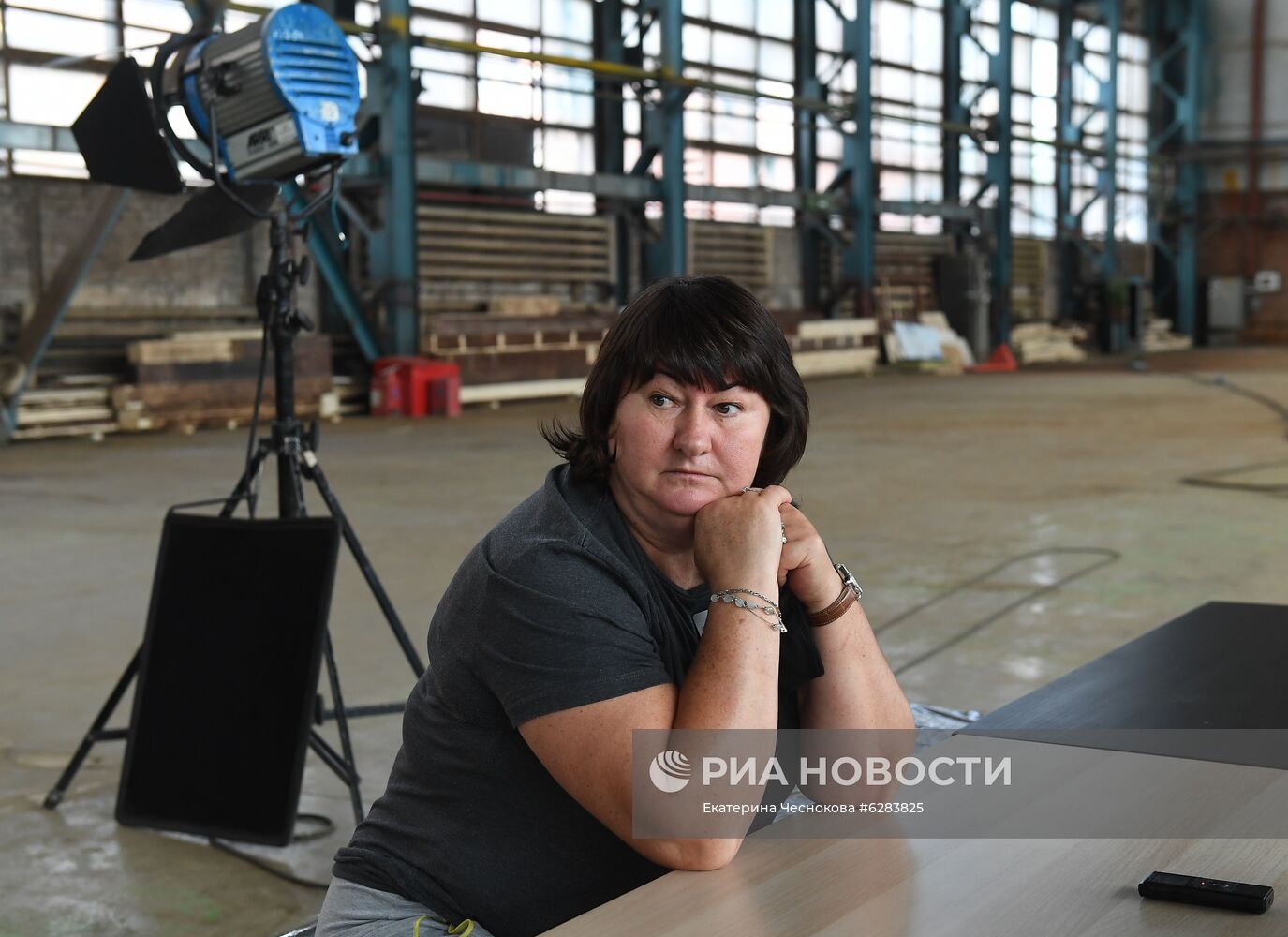 Возобновление съемок фильма "Белый снег"