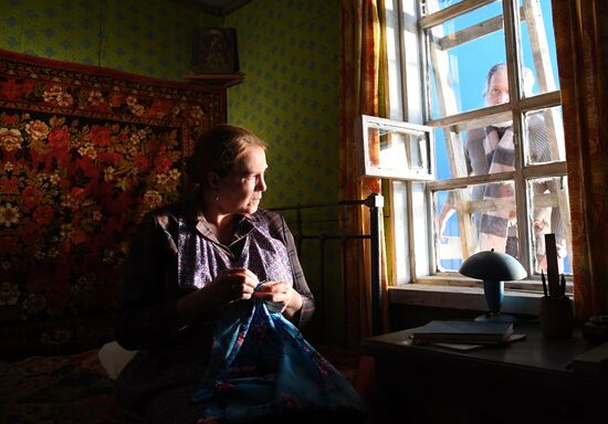 Возобновление съемок фильма "Белый снег"