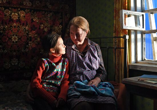 Возобновление съемок фильма "Белый снег"