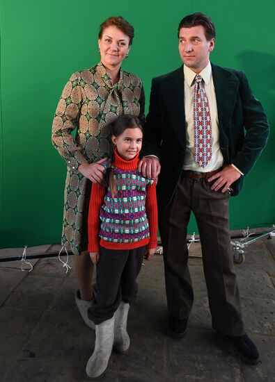 Возобновление съемок фильма "Белый снег"