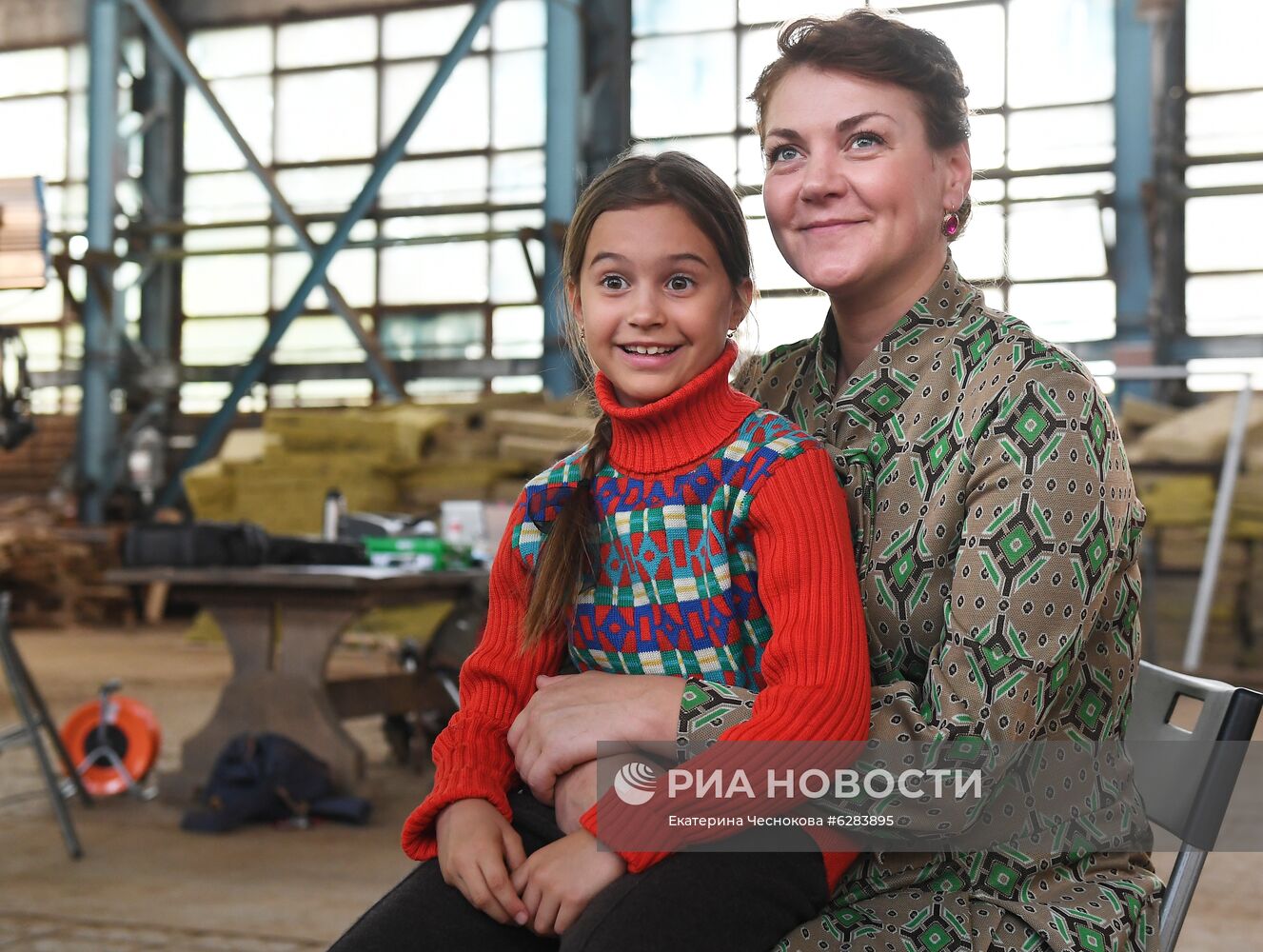 Возобновление съемок фильма "Белый снег"