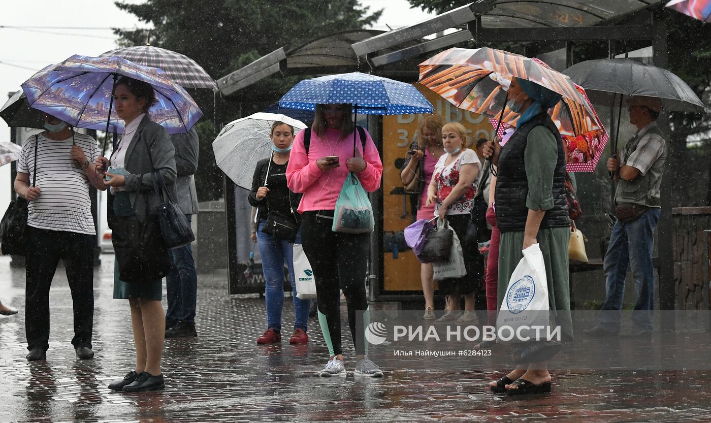 Дождь в Красноярском крае