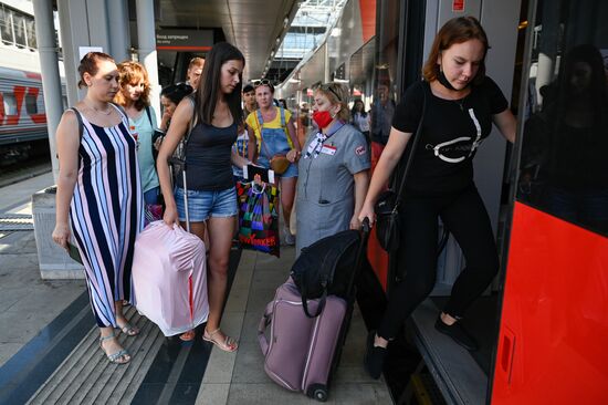 Курортный сезон в Сочи