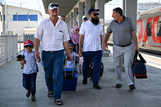 Курортный сезон в Сочи