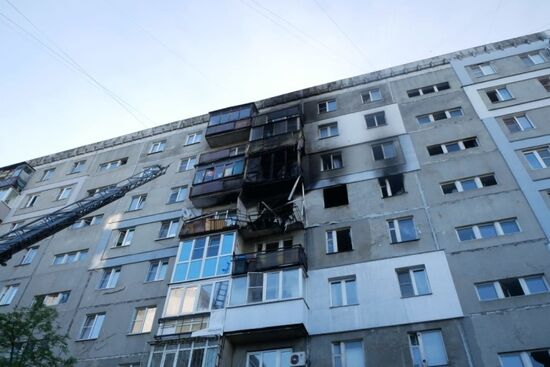 Взрыв газа в жилом доме в Нижнем Новгороде