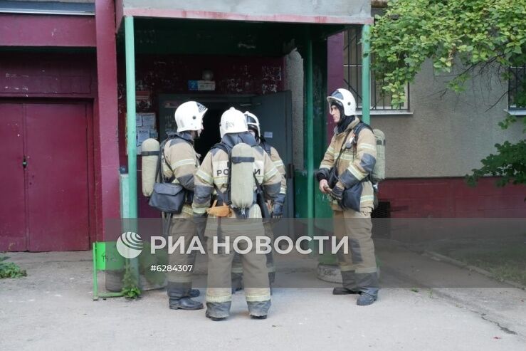 Взрыв газа в жилом доме в Нижнем Новгороде