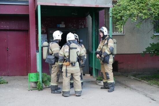 Взрыв газа в жилом доме в Нижнем Новгороде