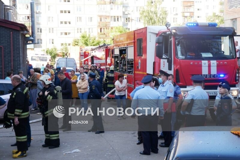 Взрыв газа в жилом доме в Нижнем Новгороде