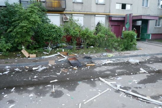 Взрыв газа в жилом доме в Нижнем Новгороде