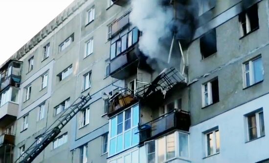Взрыв газа в жилом доме в Нижнем Новгороде