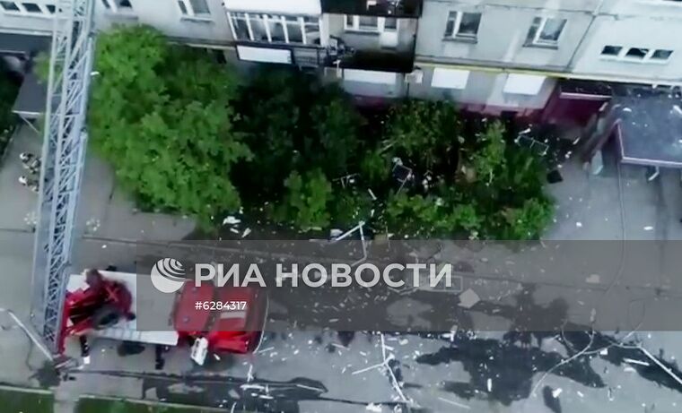 Взрыв газа в жилом доме в Нижнем Новгороде