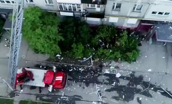 Взрыв газа в жилом доме в Нижнем Новгороде