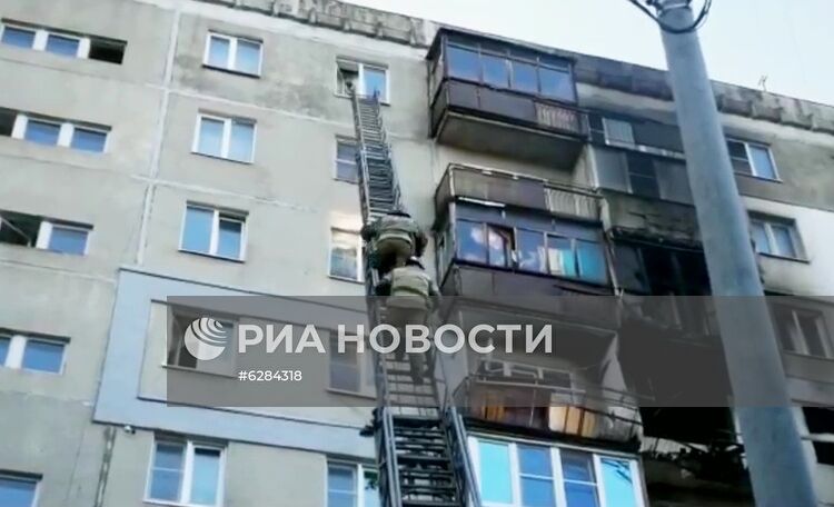 Взрыв газа в жилом доме в Нижнем Новгороде