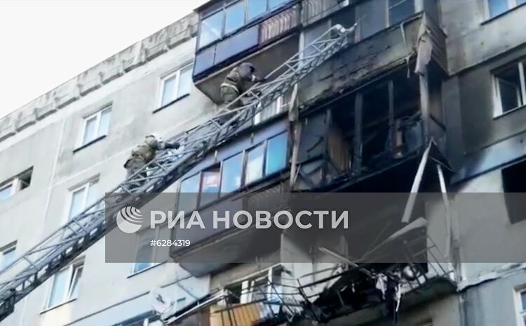 Взрыв газа в жилом доме в Нижнем Новгороде