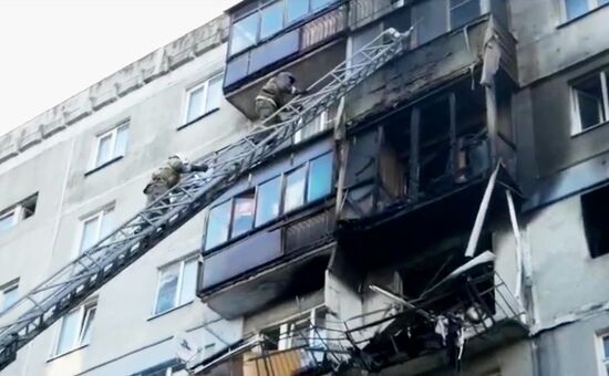 Взрыв газа в жилом доме в Нижнем Новгороде