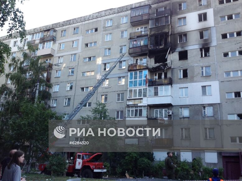 Взрыв газа в жилом доме в Нижнем Новгороде