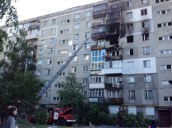 Взрыв газа в жилом доме в Нижнем Новгороде