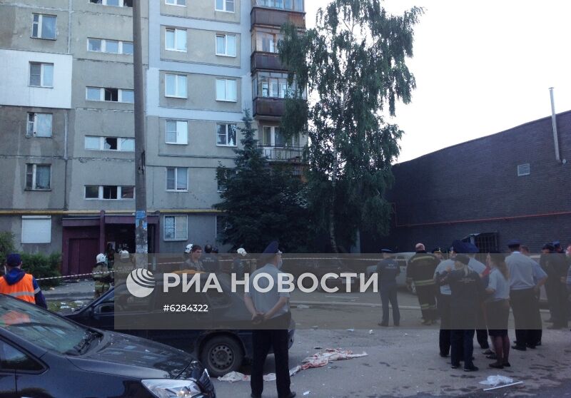 Взрыв газа в жилом доме в Нижнем Новгороде