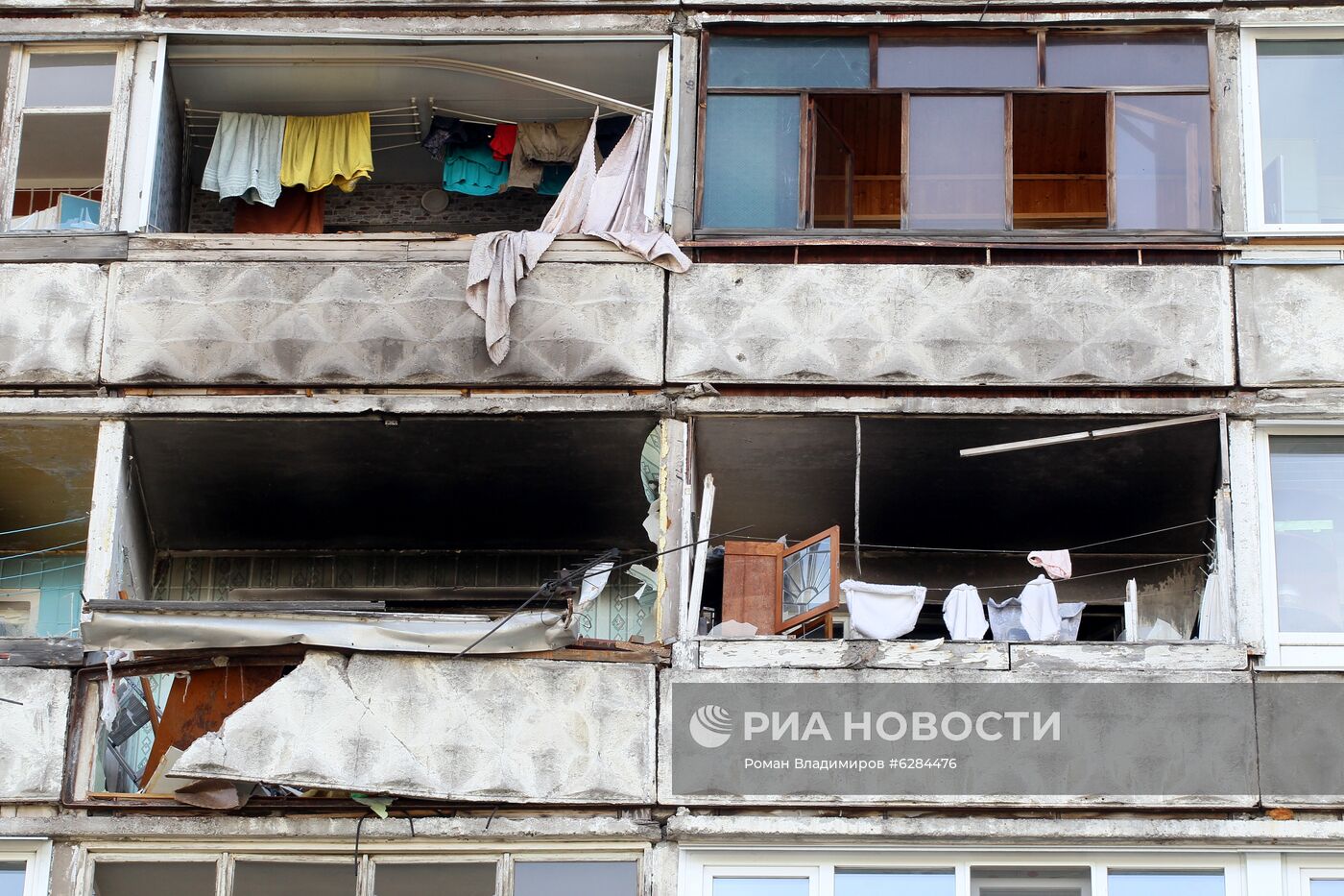 Взрыв газа в жилом доме в Нижнем Новгороде