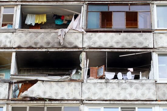 Взрыв газа в жилом доме в Нижнем Новгороде