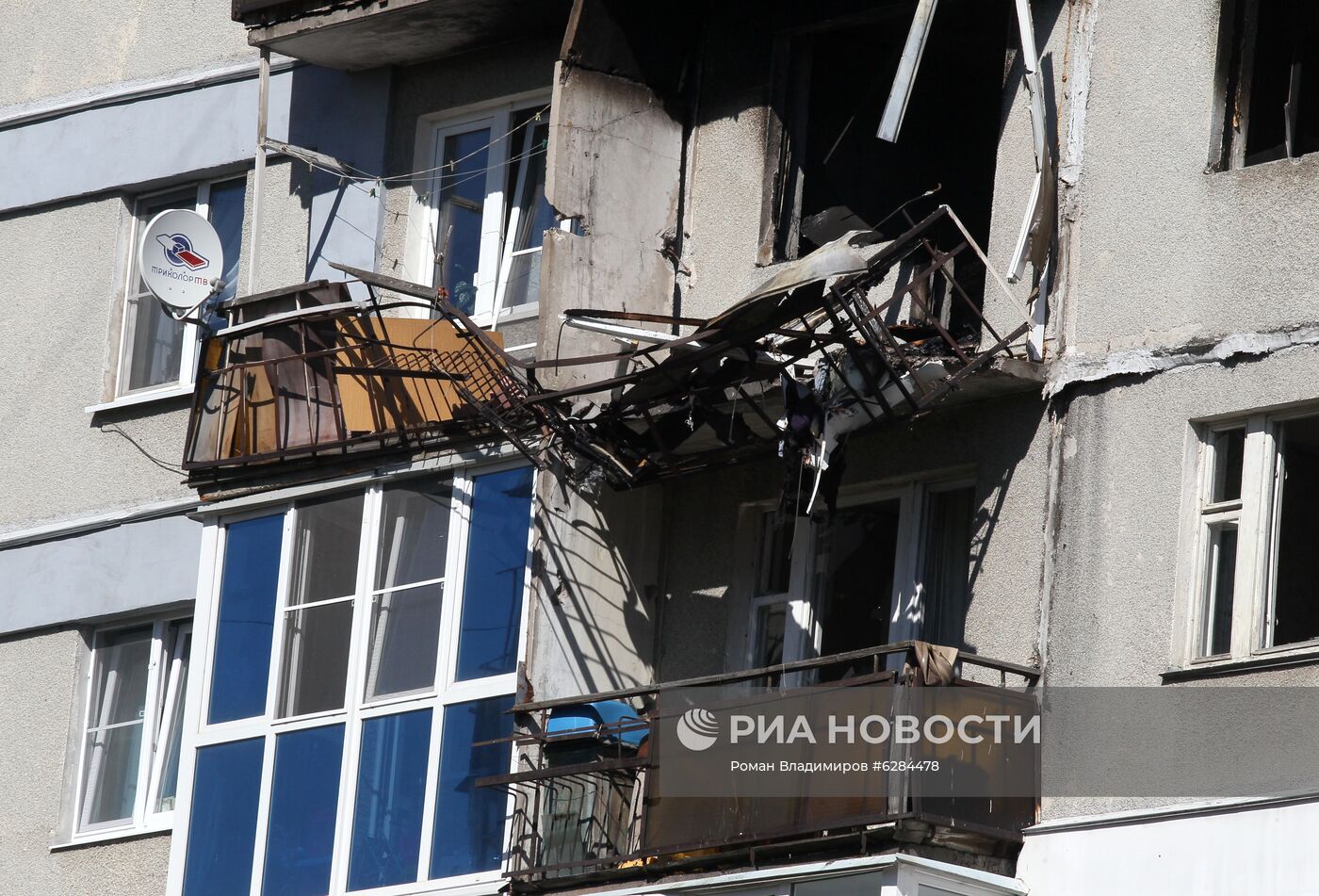 Взрыв газа в жилом доме в Нижнем Новгороде