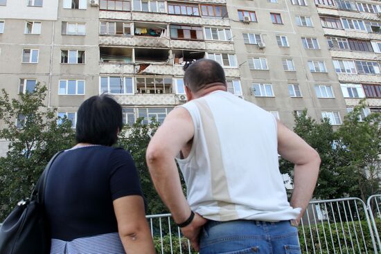 Взрыв газа в жилом доме в Нижнем Новгороде