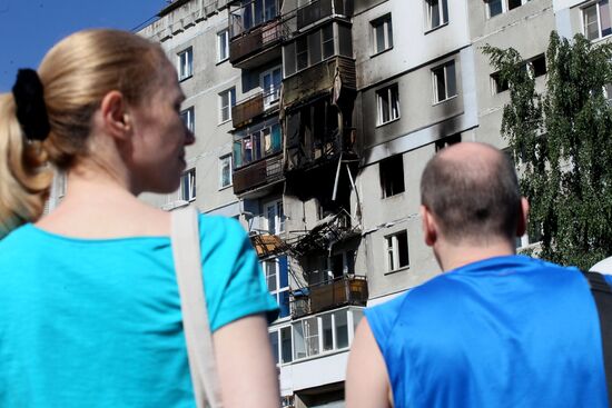 Взрыв газа в жилом доме в Нижнем Новгороде