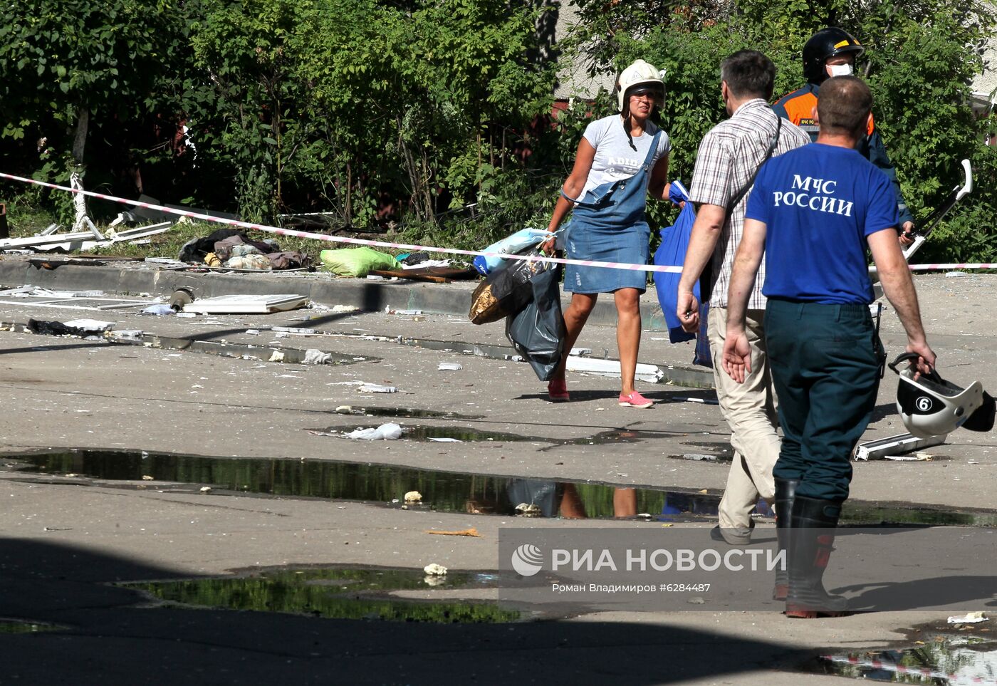 Взрыв газа в жилом доме в Нижнем Новгороде