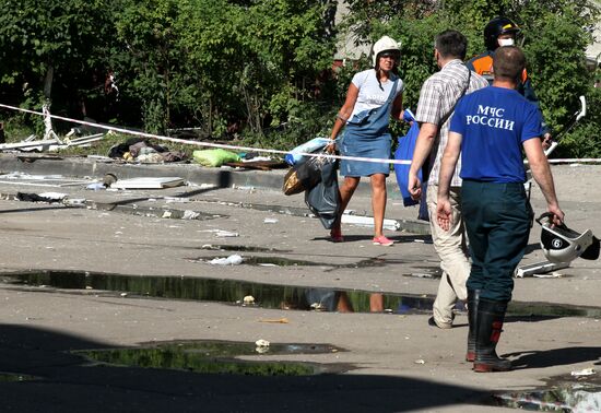 Взрыв газа в жилом доме в Нижнем Новгороде