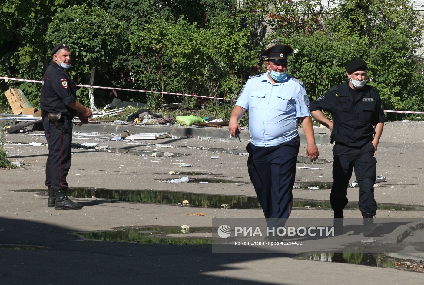 Взрыв газа в жилом доме в Нижнем Новгороде