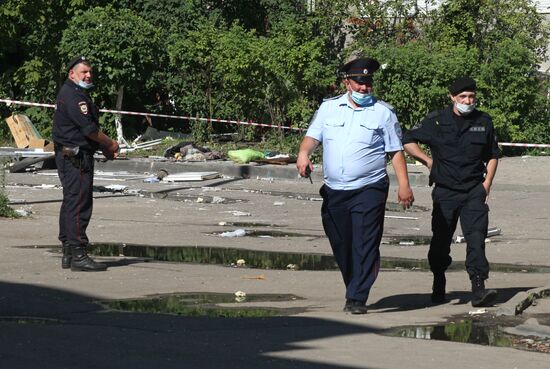 Взрыв газа в жилом доме в Нижнем Новгороде