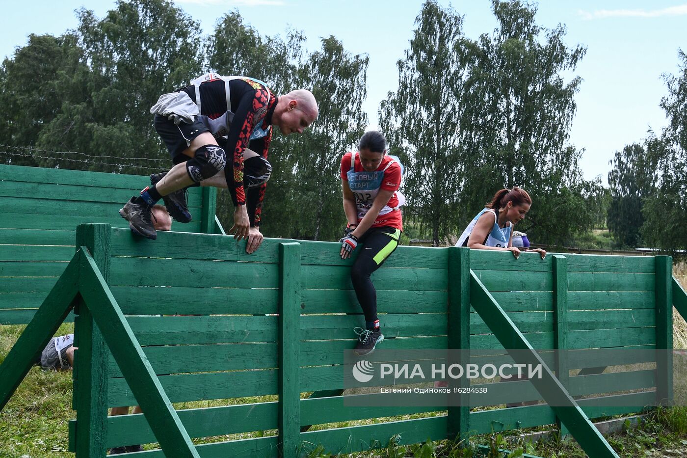 Военно-спортивная игра "Гонка героев" в Подмосковье 