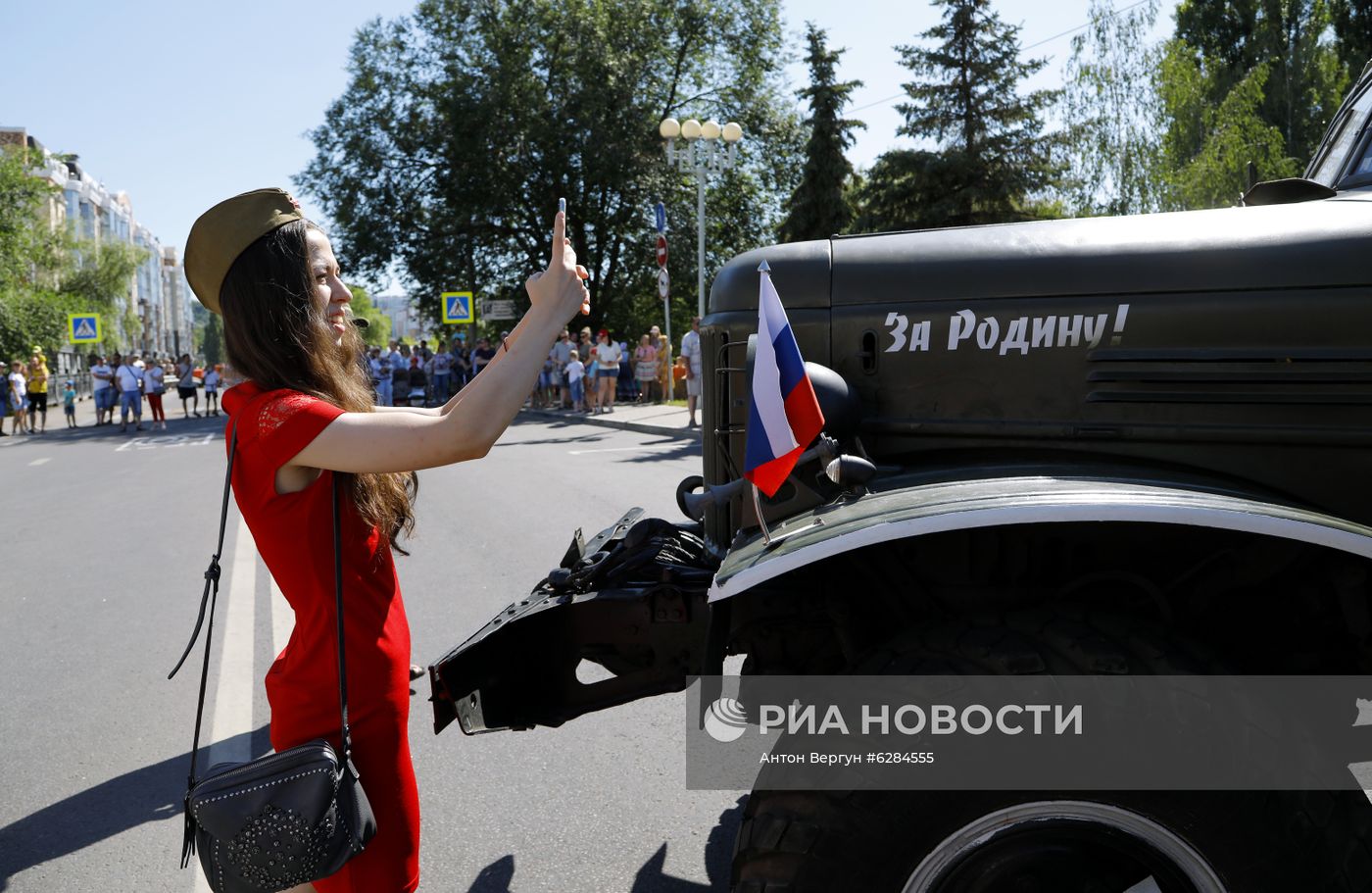 Акция "Дороги мужества" в Белгороде