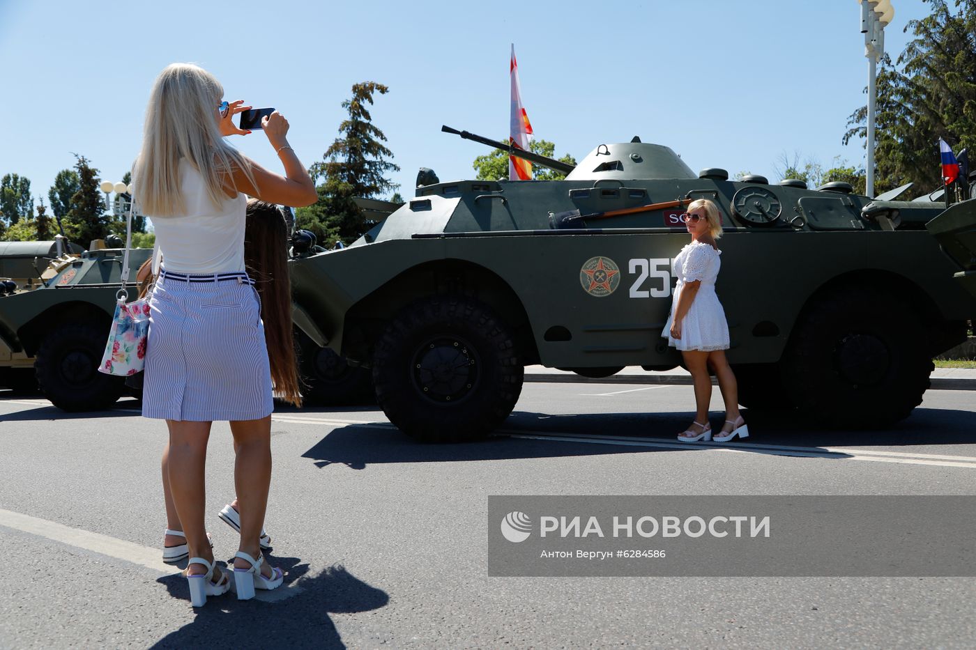 Акция "Дороги мужества" в Белгороде