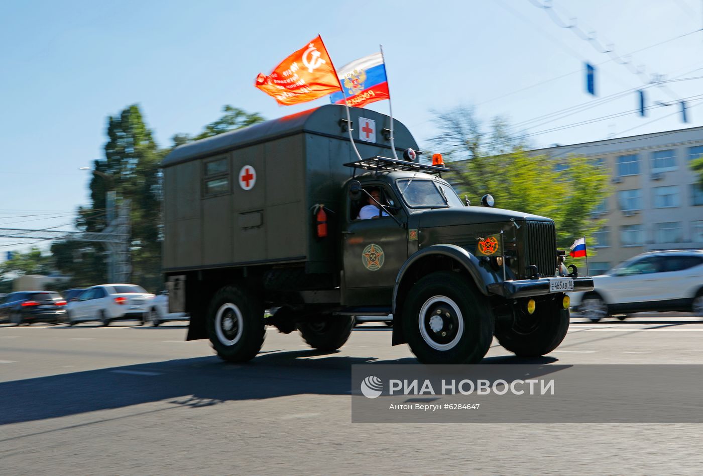 Акция "Дороги мужества" в Белгороде