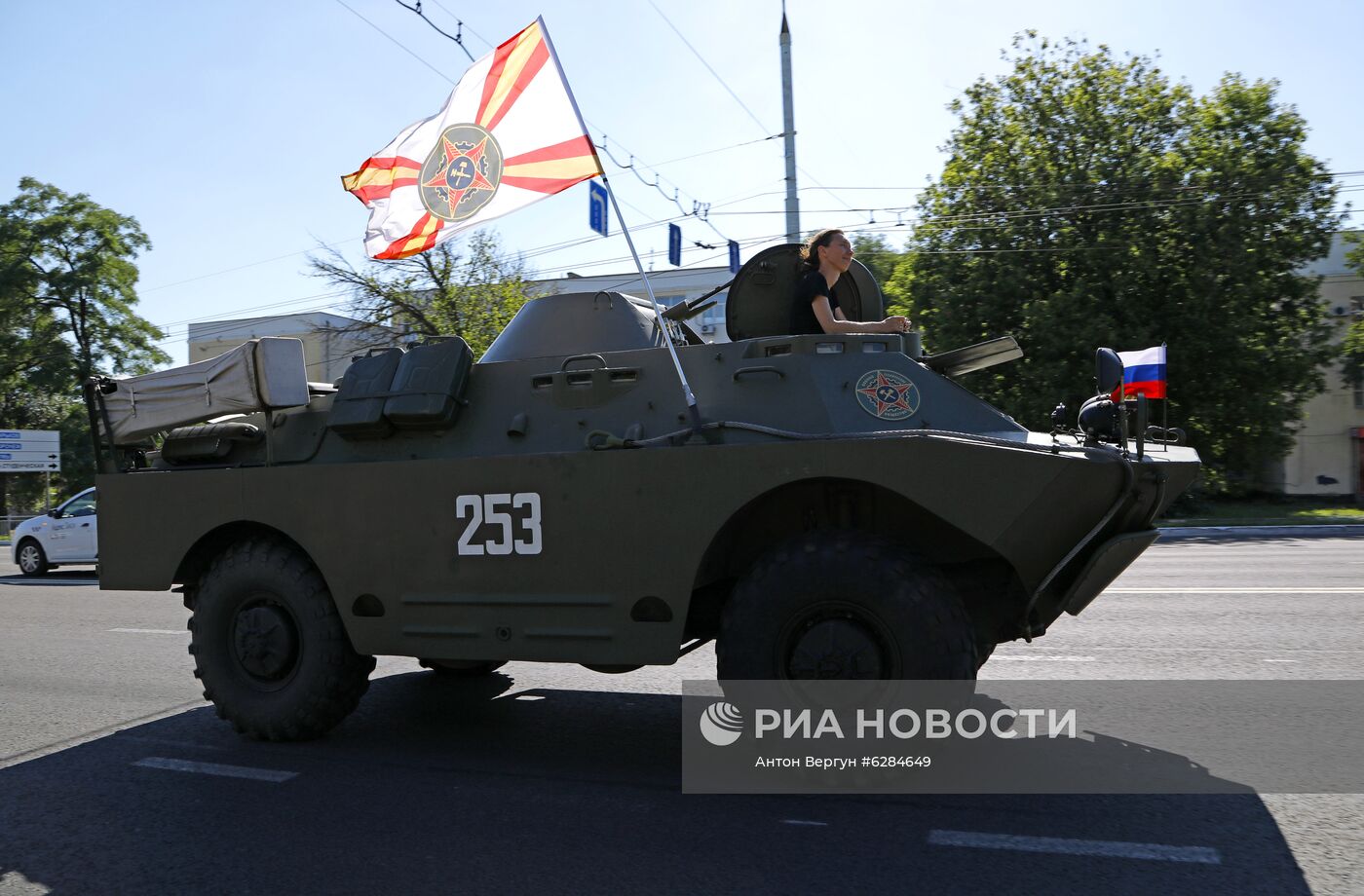 Акция "Дороги мужества" в Белгороде