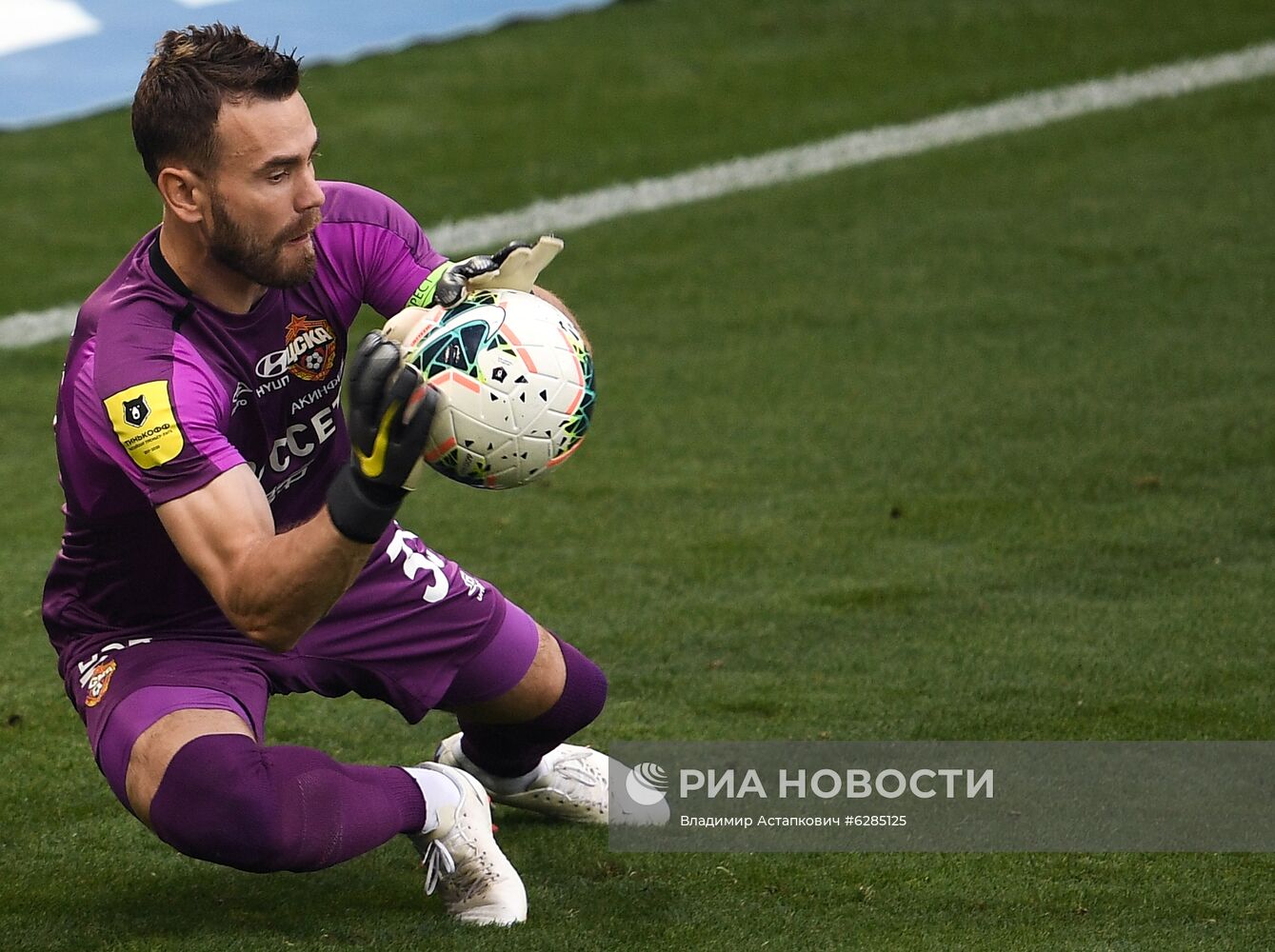 Футбол. РПЛ. Матч ЦСКА - "Рубин"