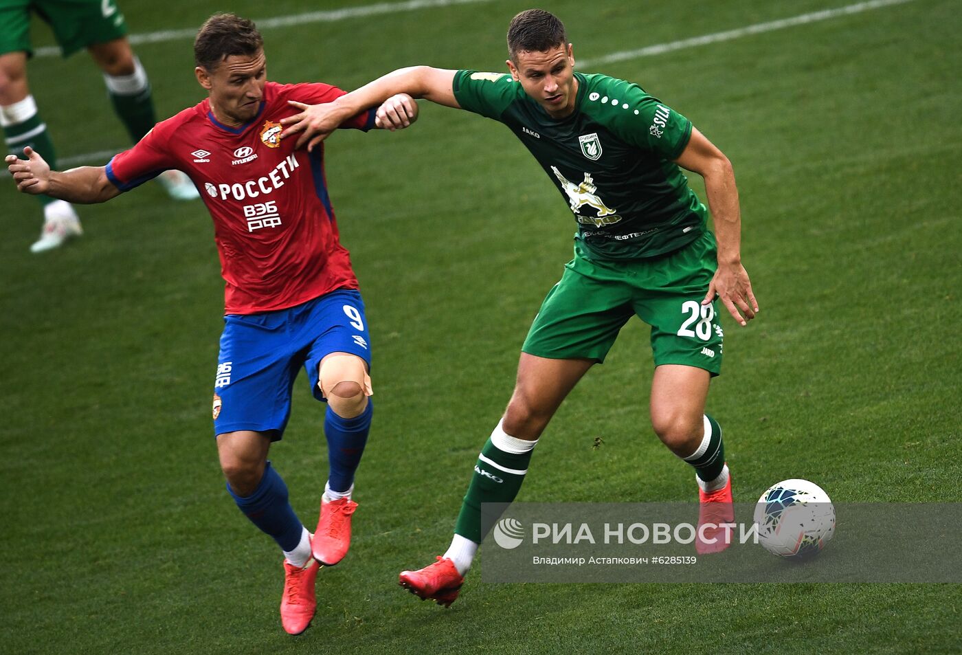 Футбол. РПЛ. Матч ЦСКА - "Рубин"