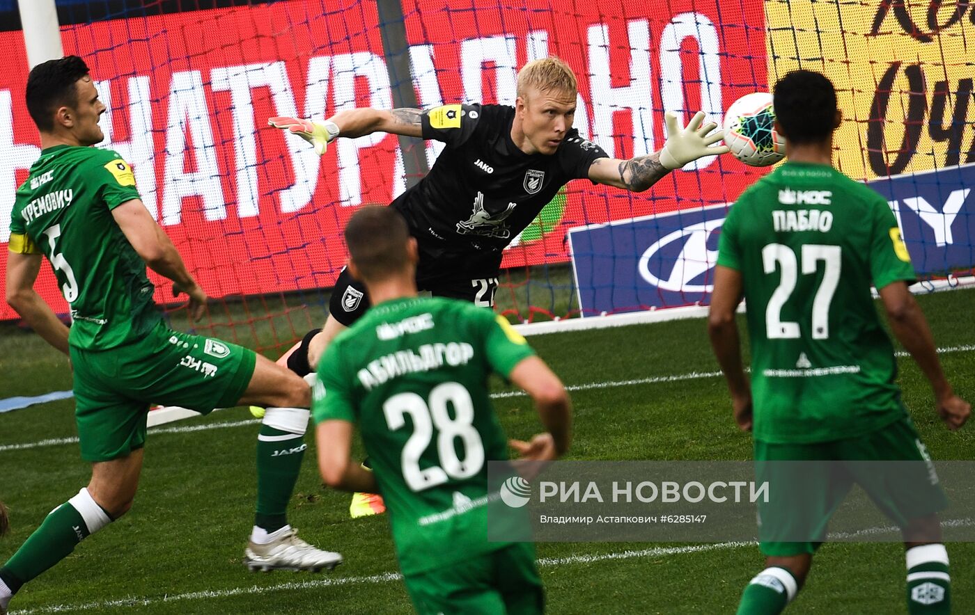 Футбол. РПЛ. Матч ЦСКА - "Рубин"