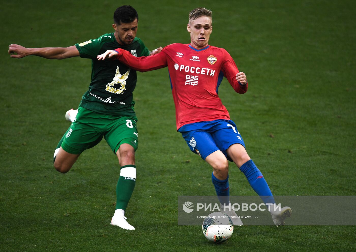 Футбол. РПЛ. Матч ЦСКА - "Рубин"