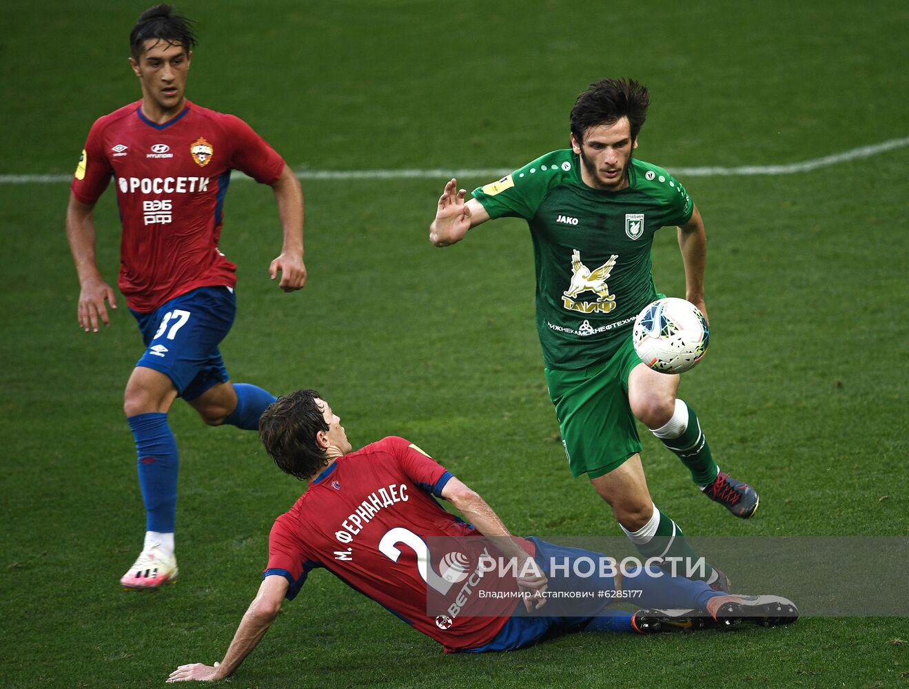 Футбол. РПЛ. Матч ЦСКА - "Рубин"