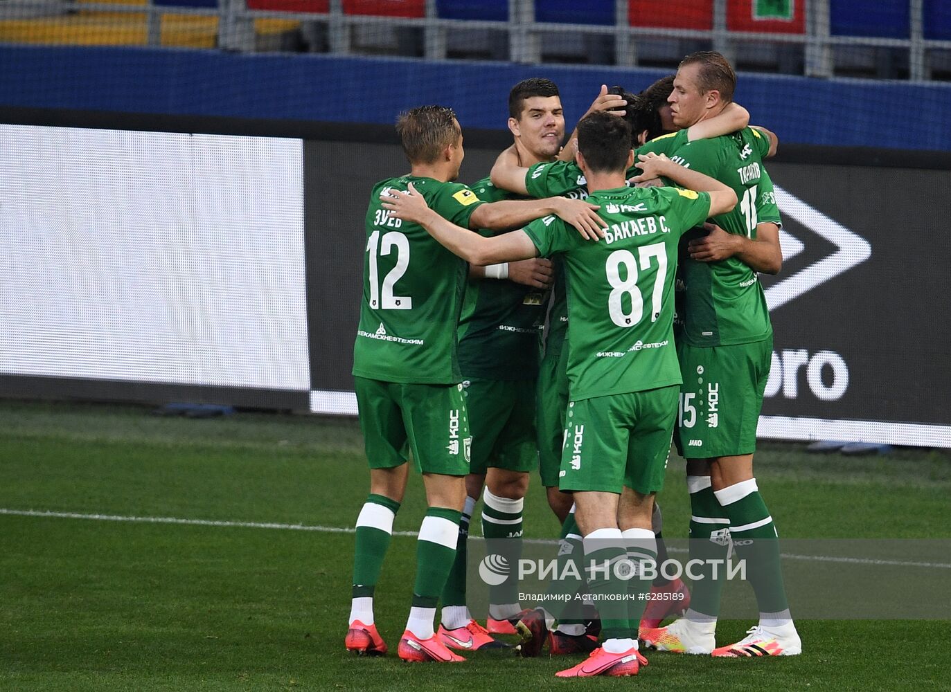 Футбол. РПЛ. Матч ЦСКА - "Рубин"